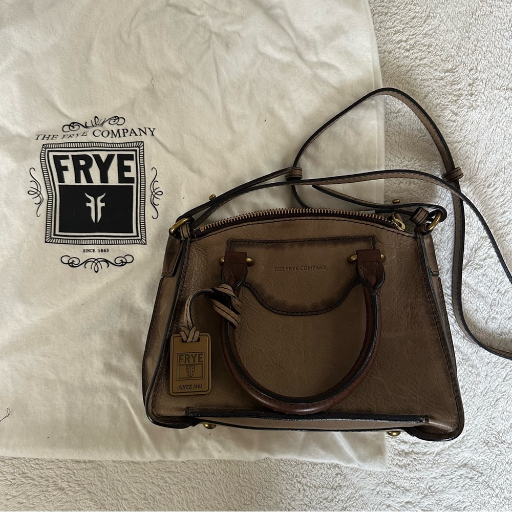 Frye Bianca Leather Satchel